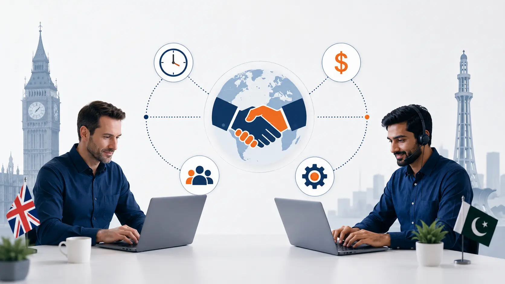 Outsourcing to Pakistan for UK Businesses: Time Zones, Costs, Services and Getting Started in 2026
