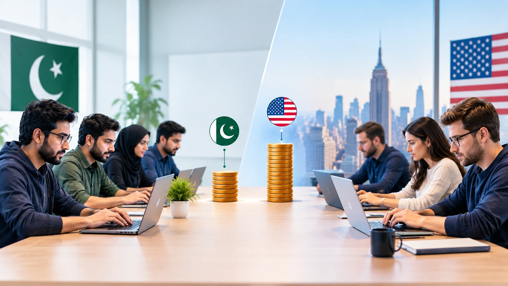 Dedicated Development Team Cost in Pakistan vs USA: 2026 Pricing Guide